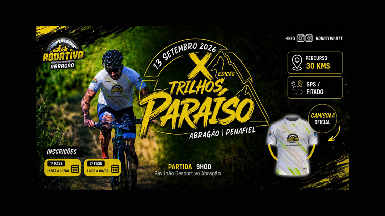 X TRILHOS DO PARAÍSO – ABRAGÃO