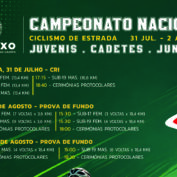 CN FUNDO – JUVENIS, CADETES, JUNIORES DE CICLISMO DE ESTRADA 2026